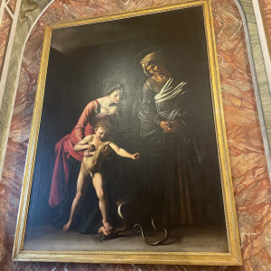 The Palafrenieri Madonna, Caravaggio