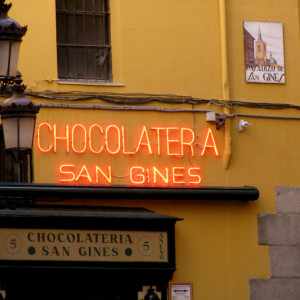 Chocolateria in Madrid