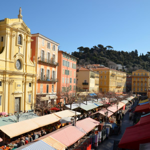 The market on Cours Saleya, Nice, France