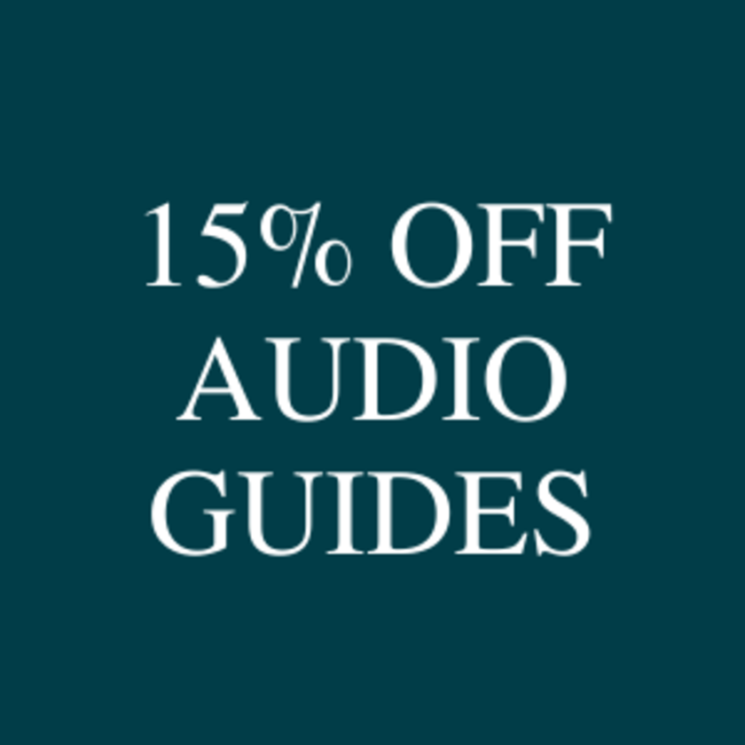 15% off audio guides