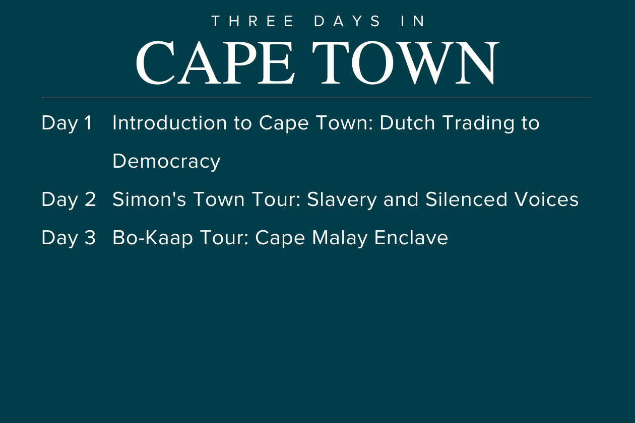 Three Days in Cape Town