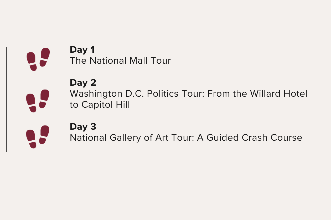 Three Days in Washington DC