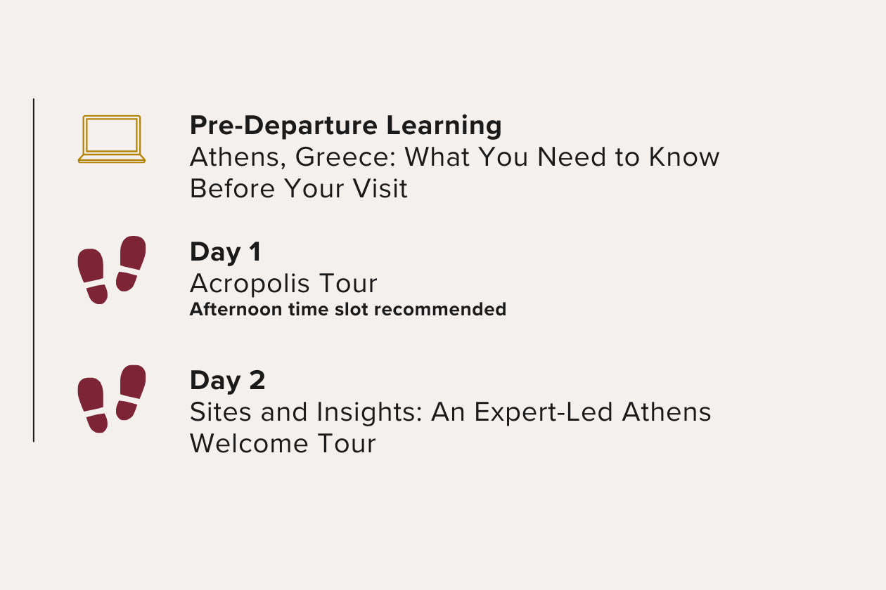 Two Nights in Athens Pre or Post-Cruise