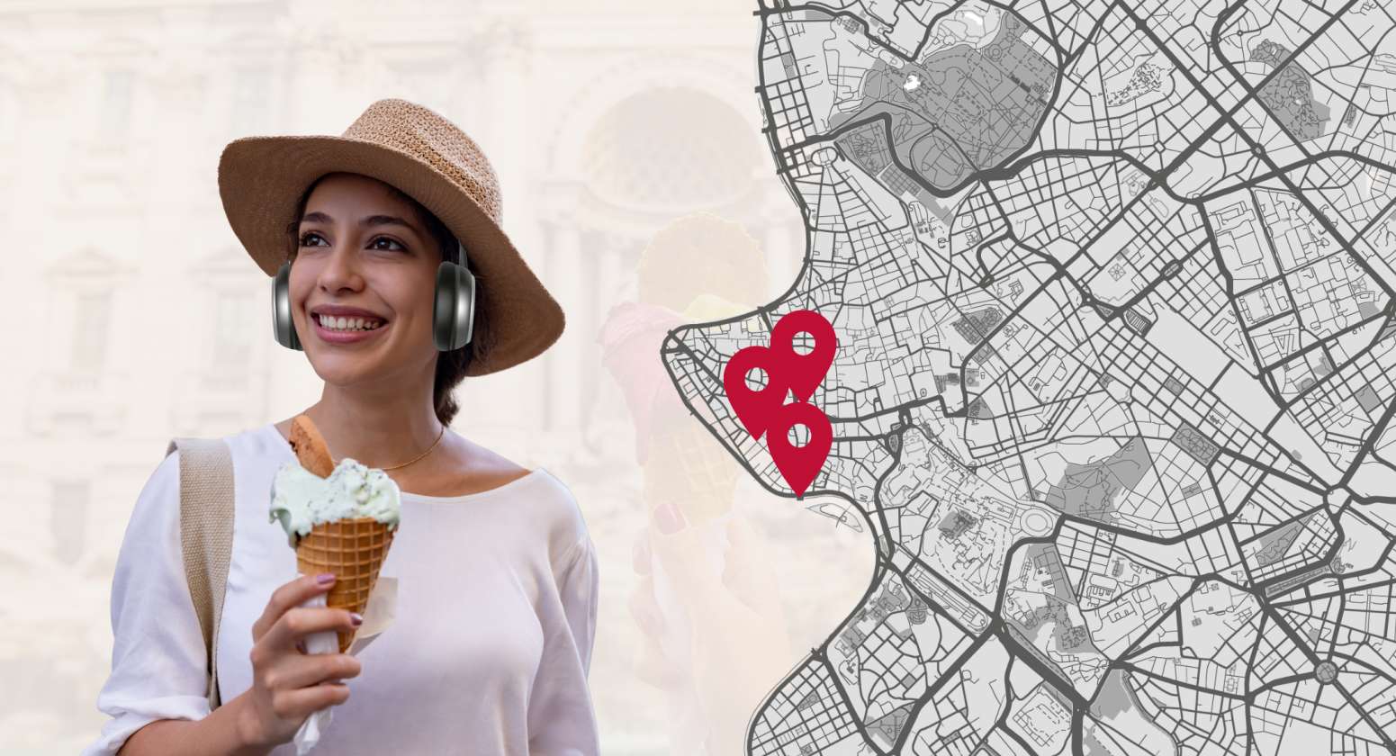 self-guided Rome food tour