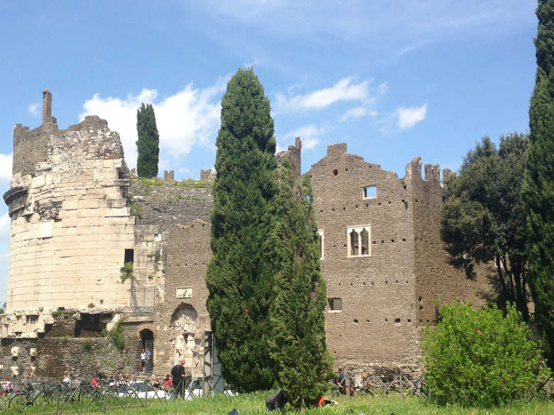 The Appian Way: From the Baths of Caracalla to The Mausoleum of Cecilia Metella