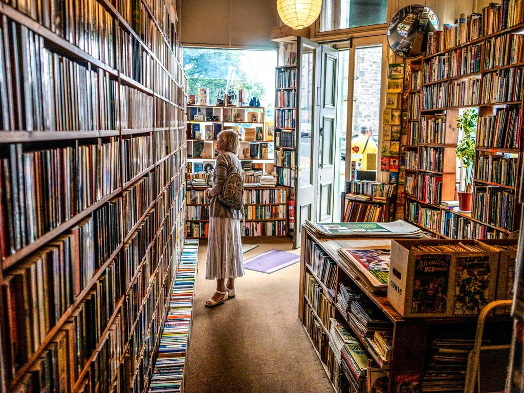 A cozy neighborhood bookstore