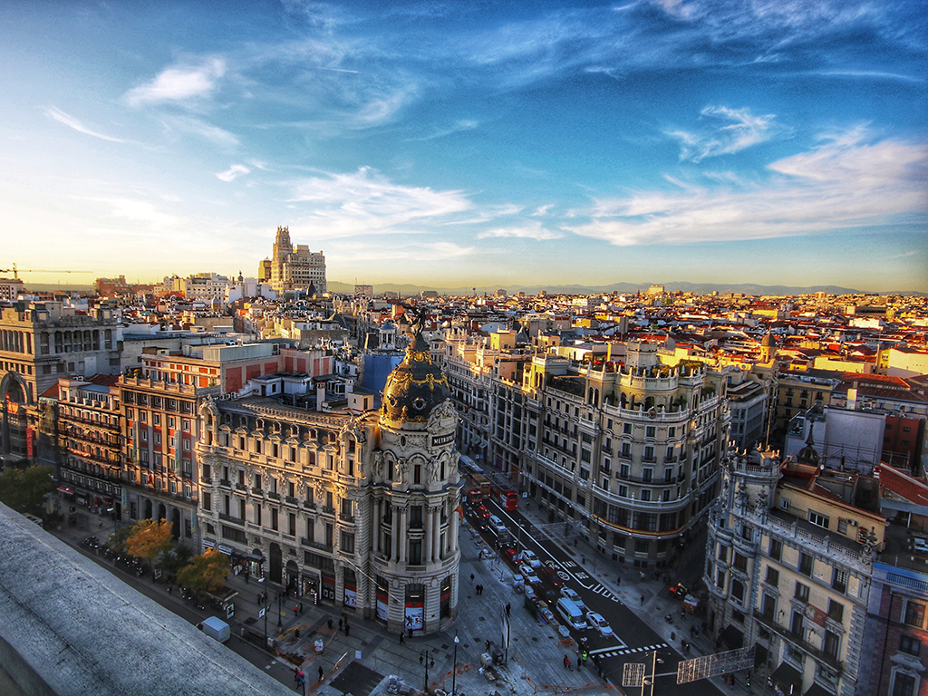Madrid cityscape