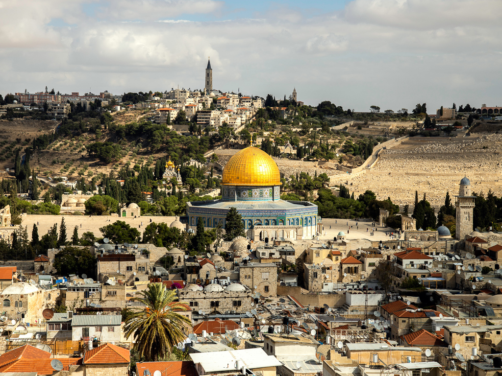 An overview of Jerusalem's Old City 