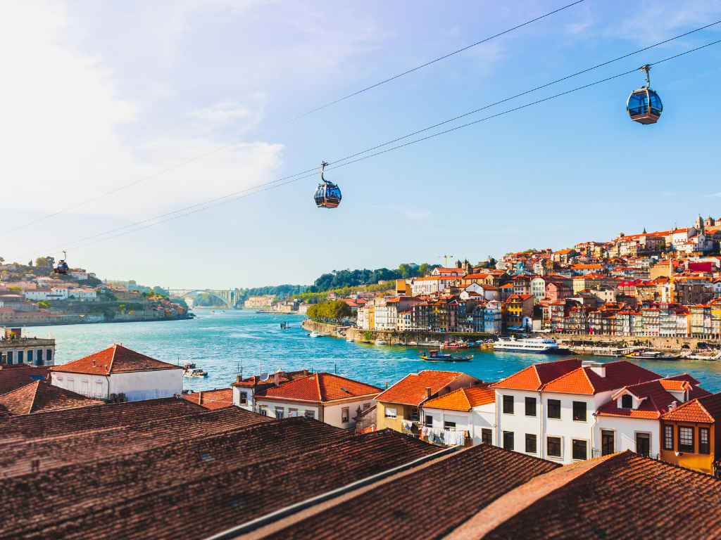 A beautiful day in Porto, Portugal