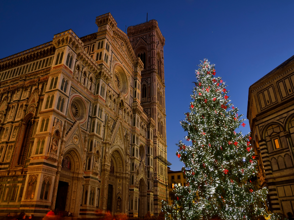 Christmas in Florence, Italy