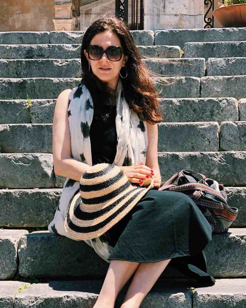 Jennie Hirsh in Sicily, Italy