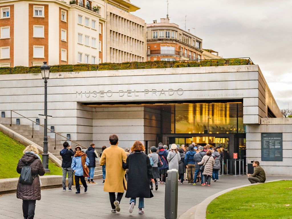 Museo Del Prado in Madrid, Spain 