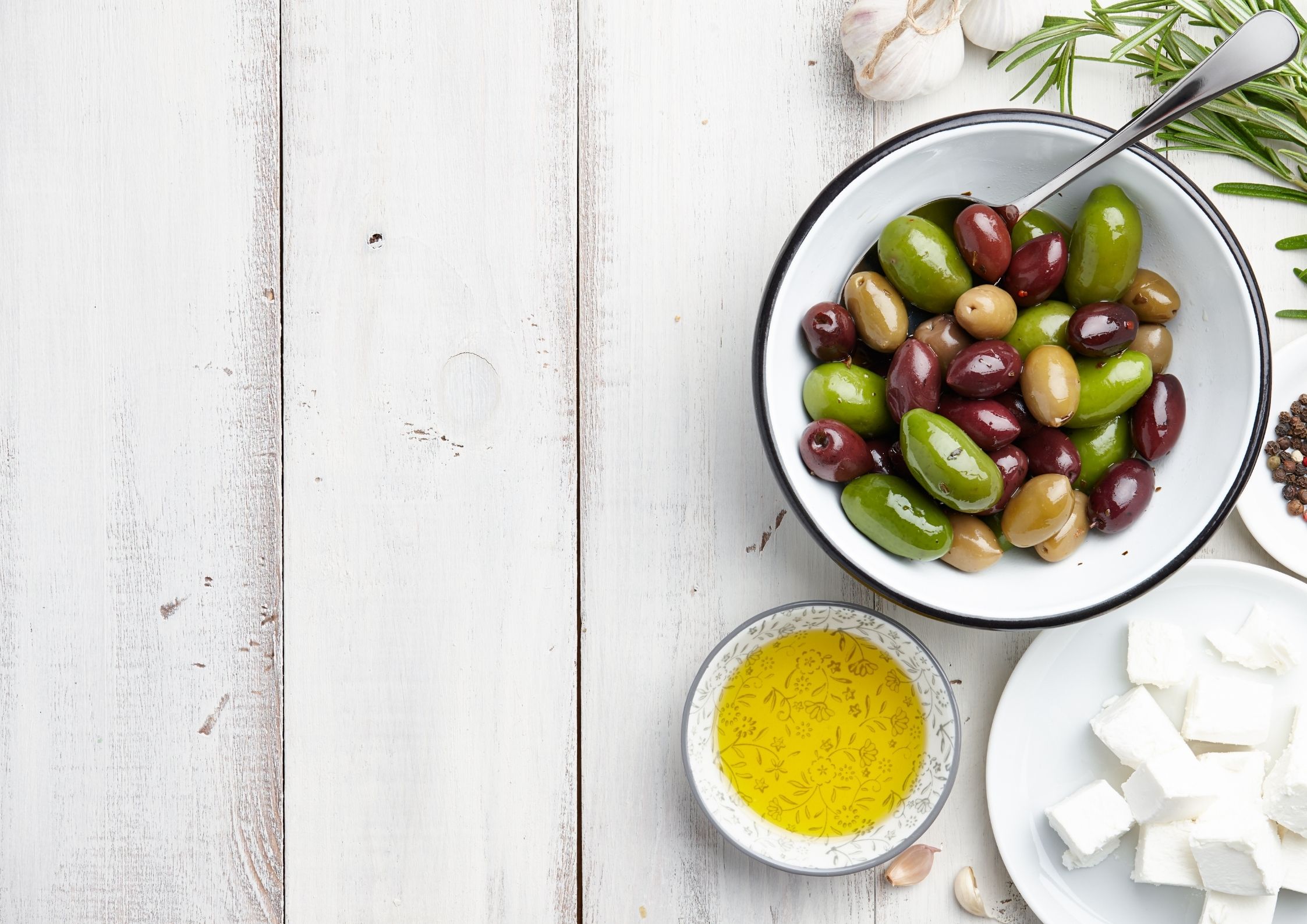Olives: a staple of Greek cuisine