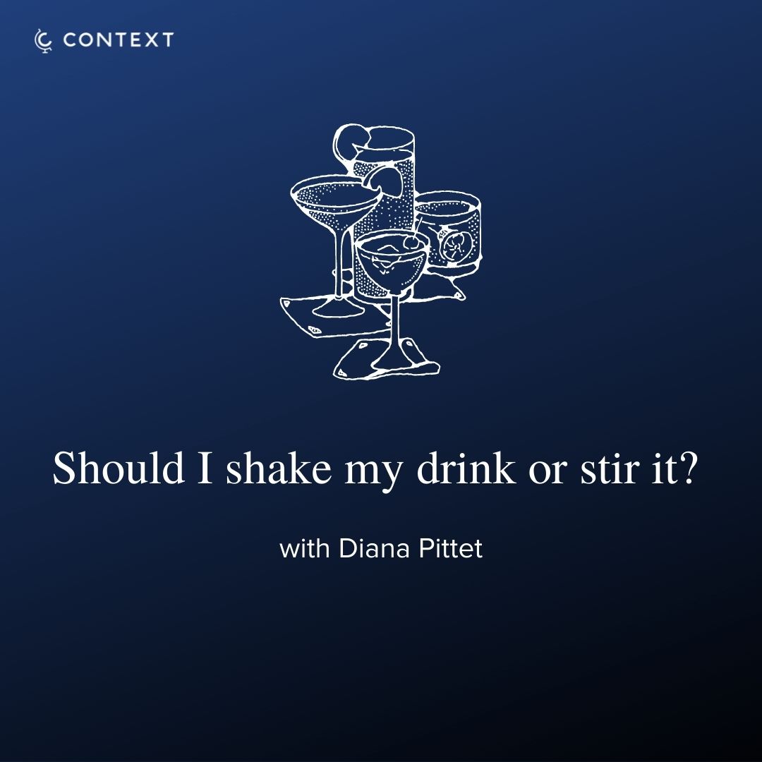 Answered by Context Cocktail Expert, Diana Pittet