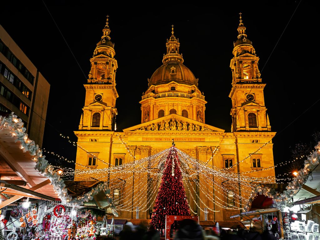 The enchanting city of Budapest in the winter