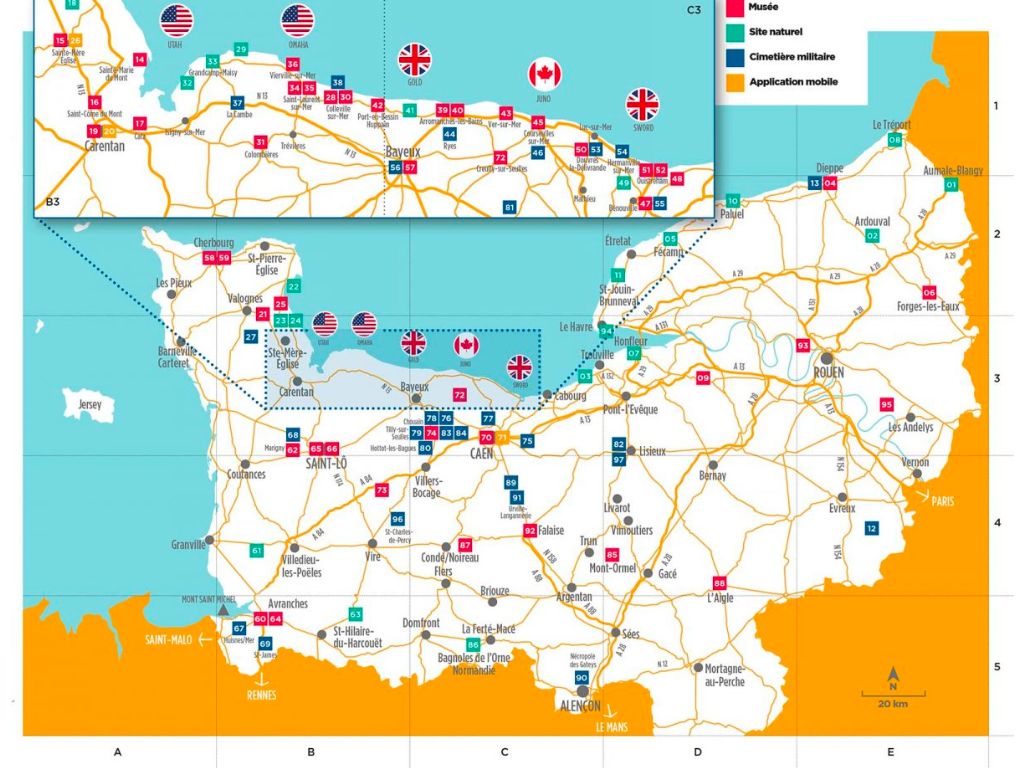 tour of normandy beaches