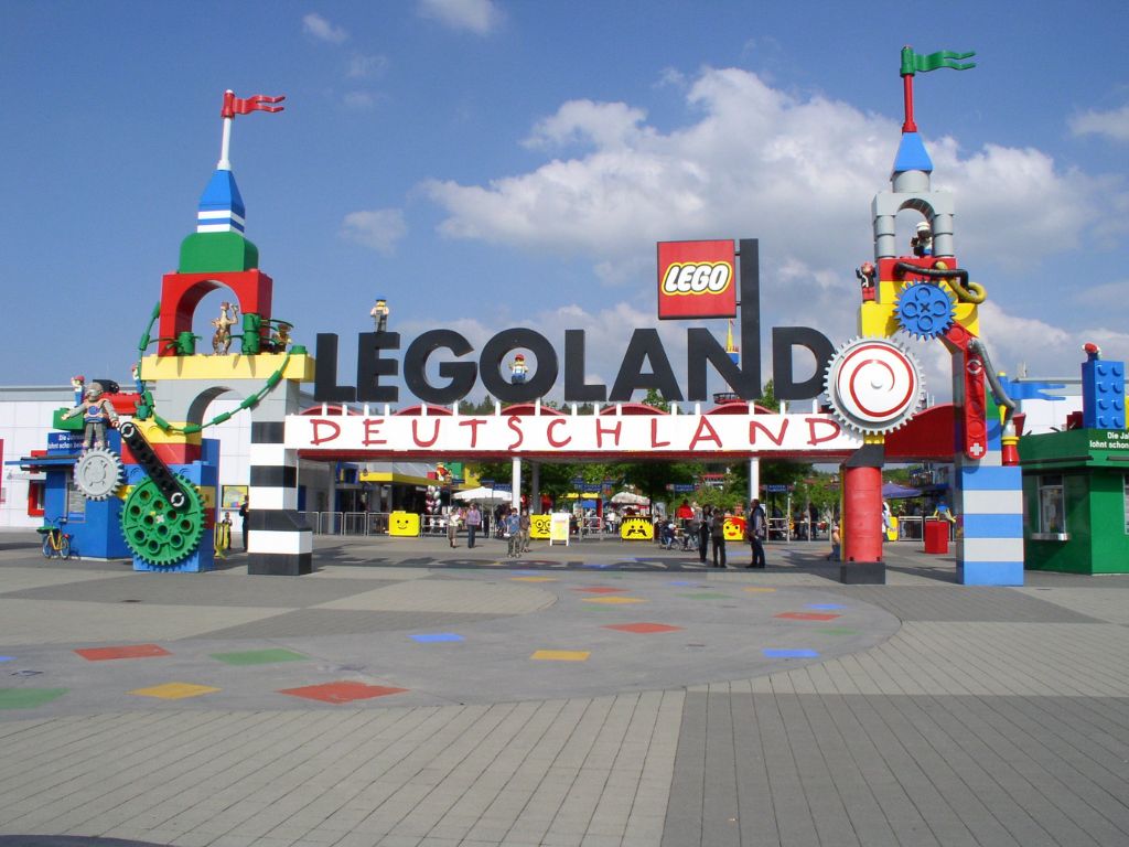 Entrance to Legoland in Berlin