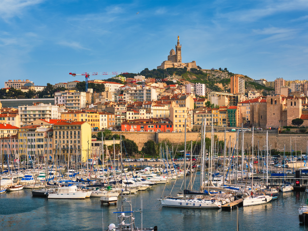 The Old Port in Marseilles