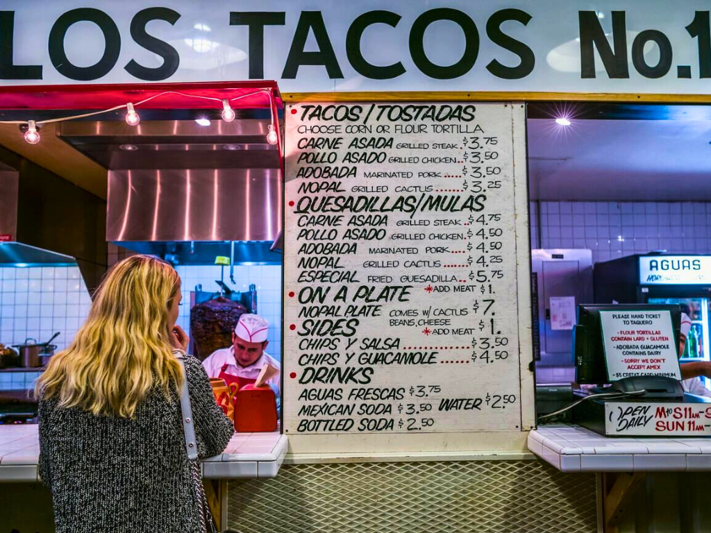 Los Tacos No. 1 in Chelsea Market