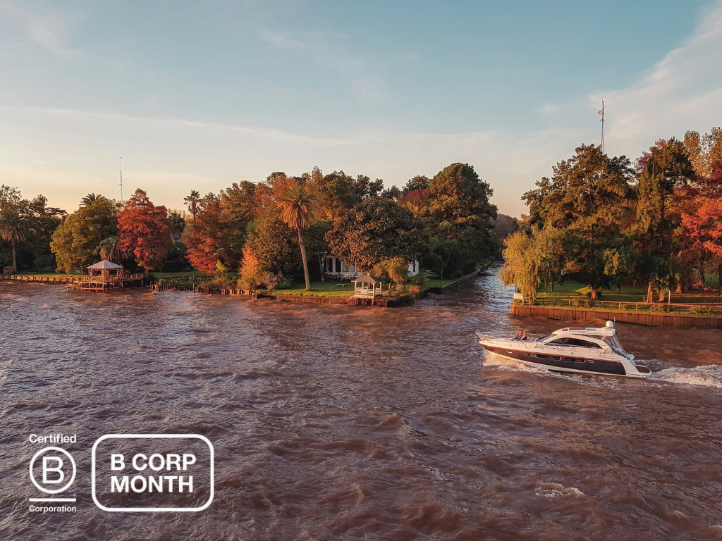 A boat on the Tigre River, just north of Buenos Aires