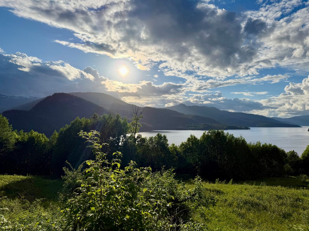 The Noresund area in Norway