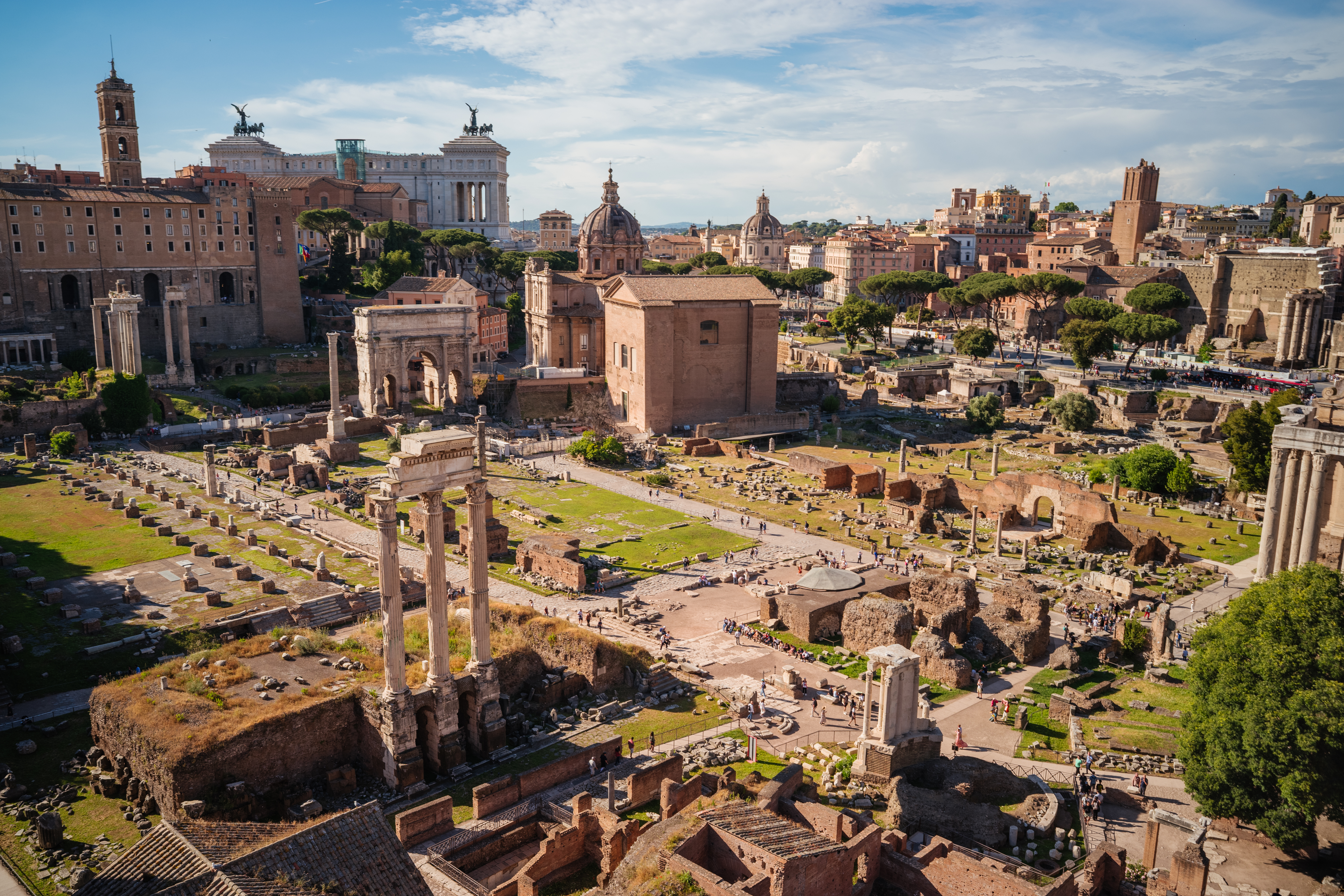 what are the super sites in rome