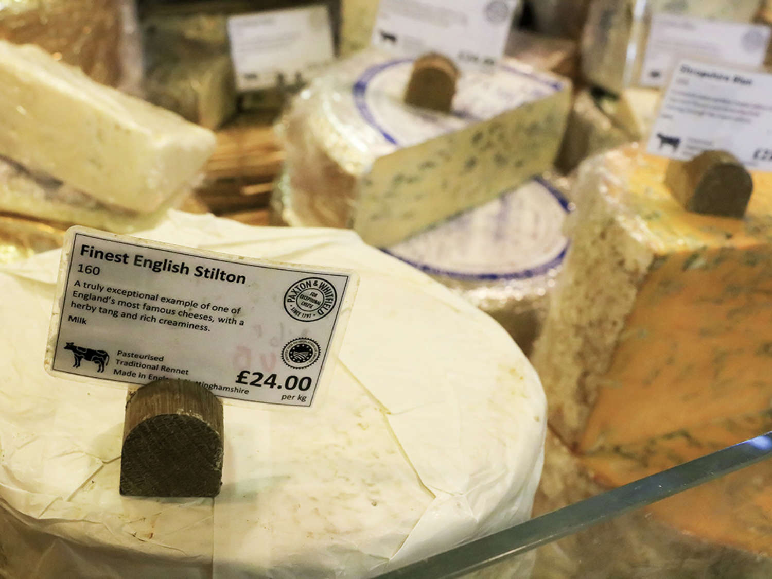 Finest English Stilton cheese