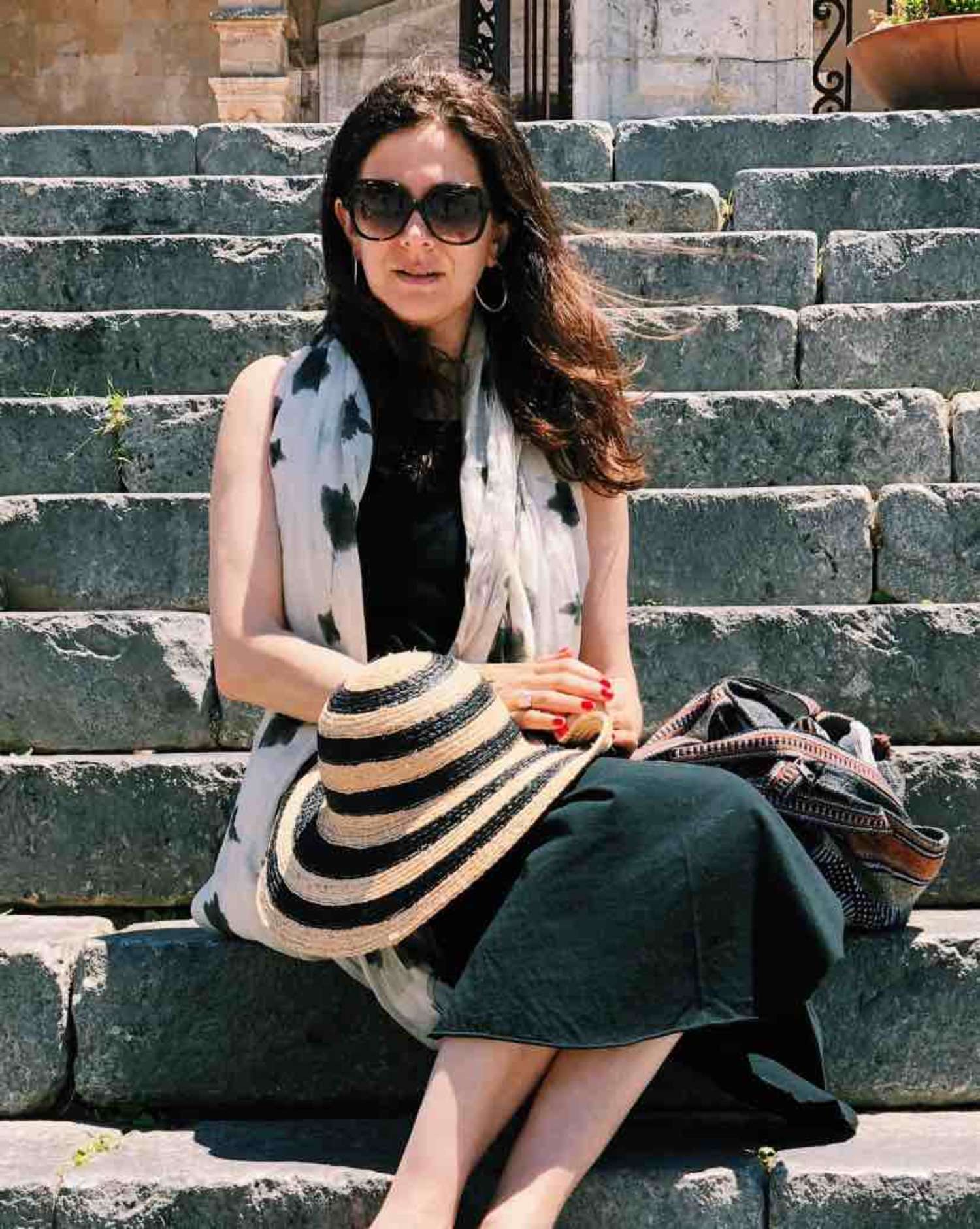 Jennie Hirsh in Sicily, Italy