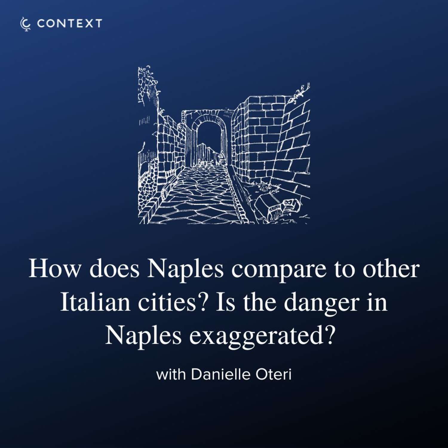 graphic of pompeii and question