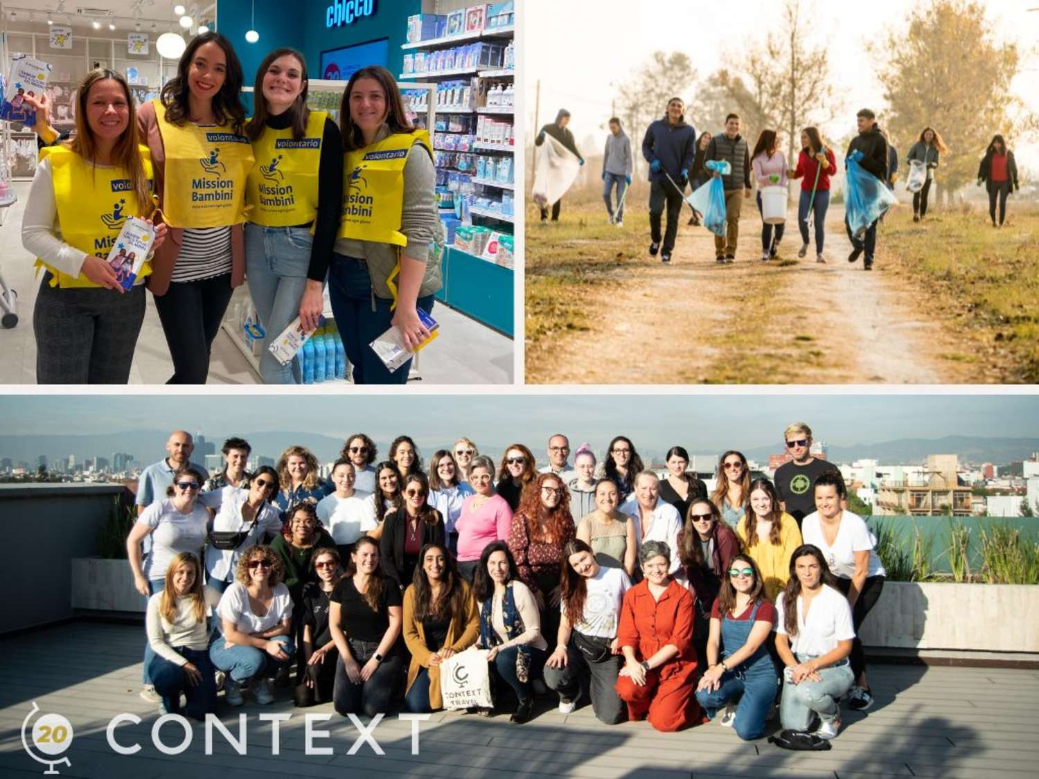 Context Staff Volunteering for Earth Day