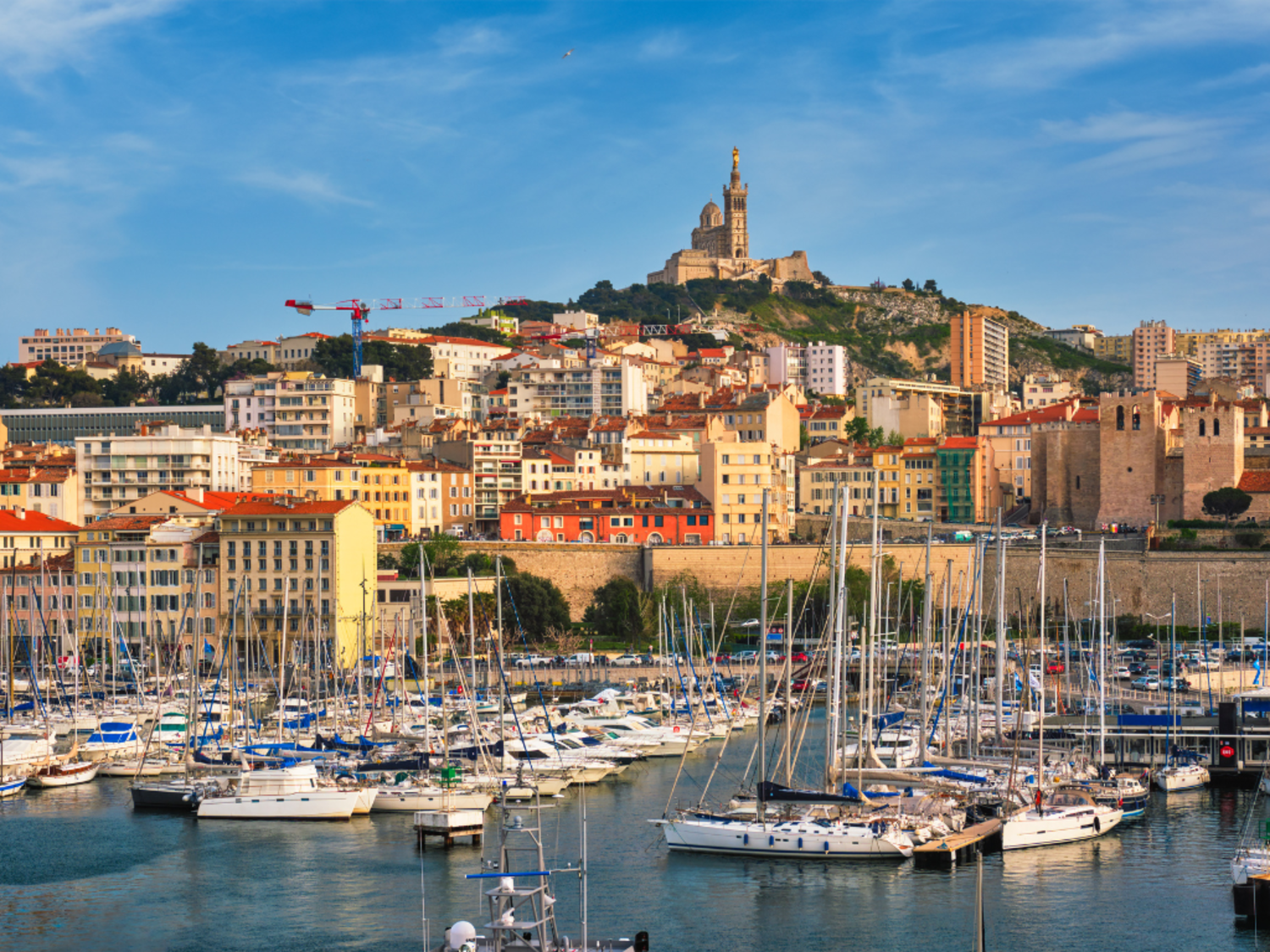 The Old Port in Marseilles 