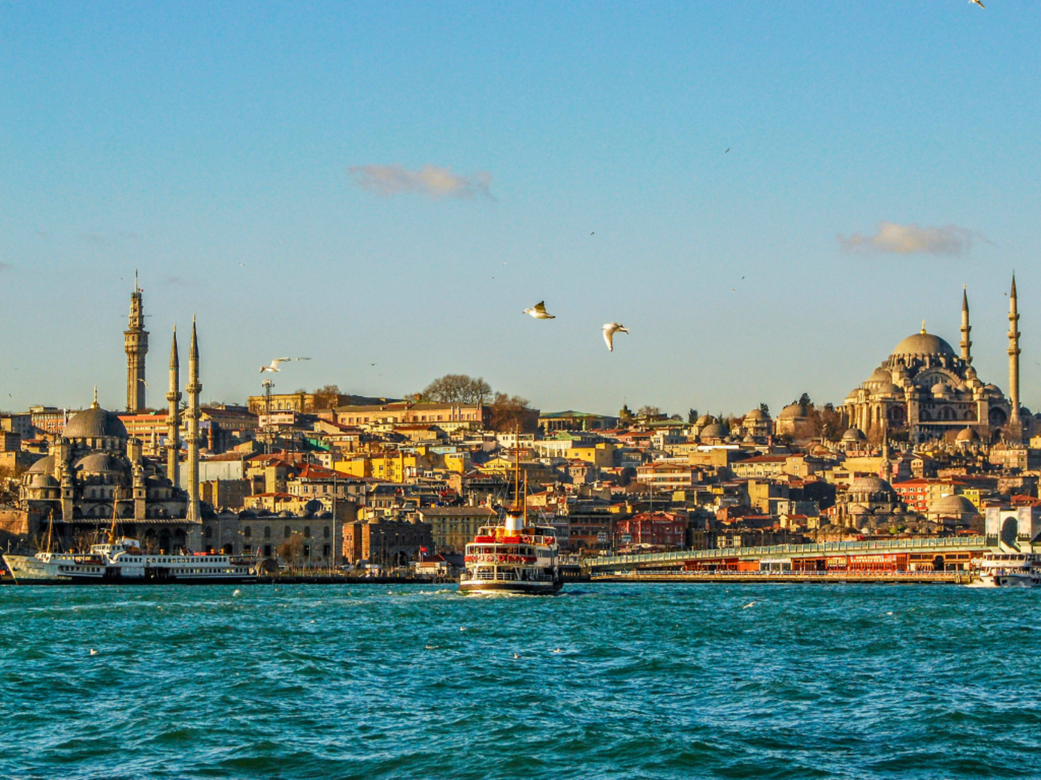 The Bosphorus Strait in Istanbul