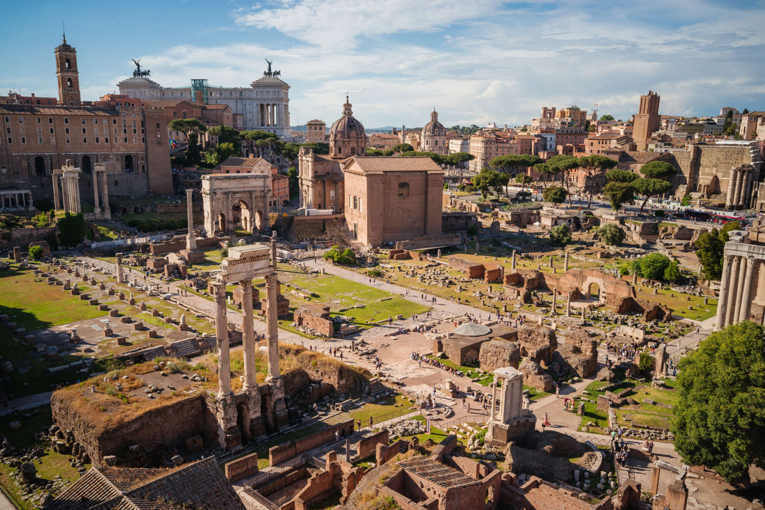what are the super sites in rome